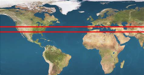 28th parallel north